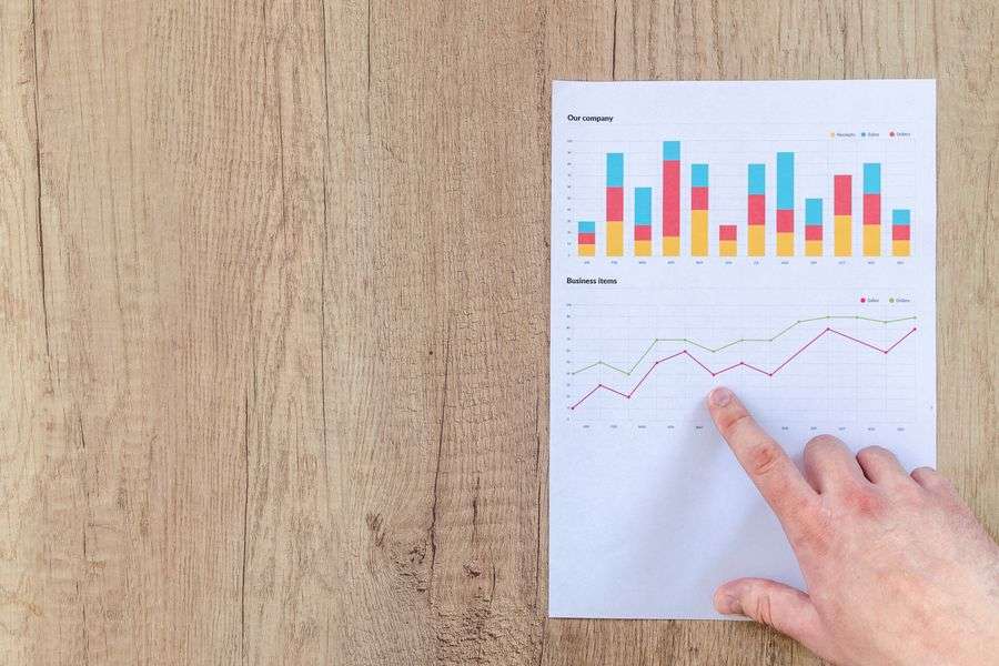 Business chart presentation